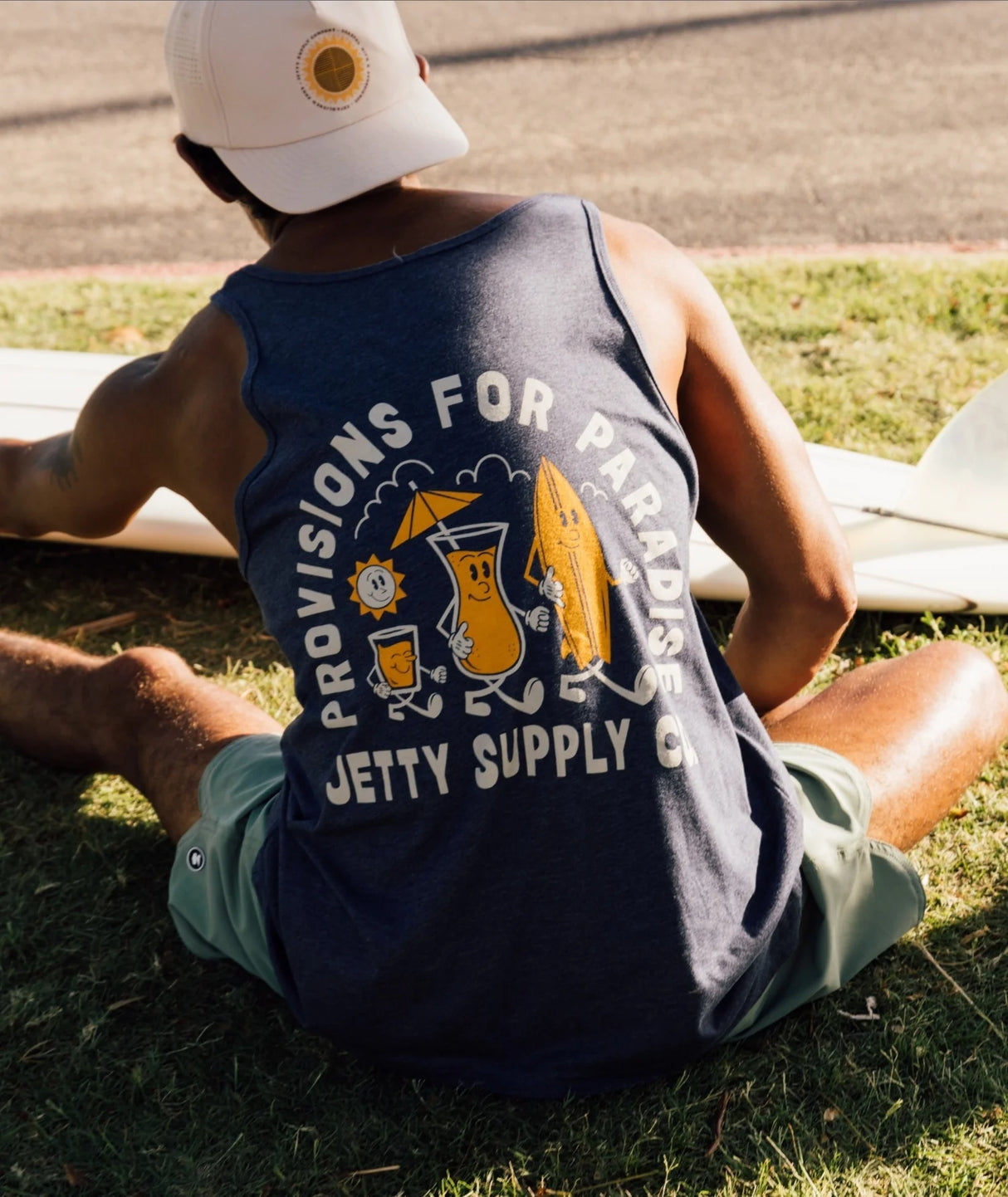 Jetty Paradise Pals Tank - Navy