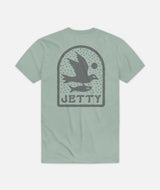 Jetty Men's Fish Finder Tee - Green