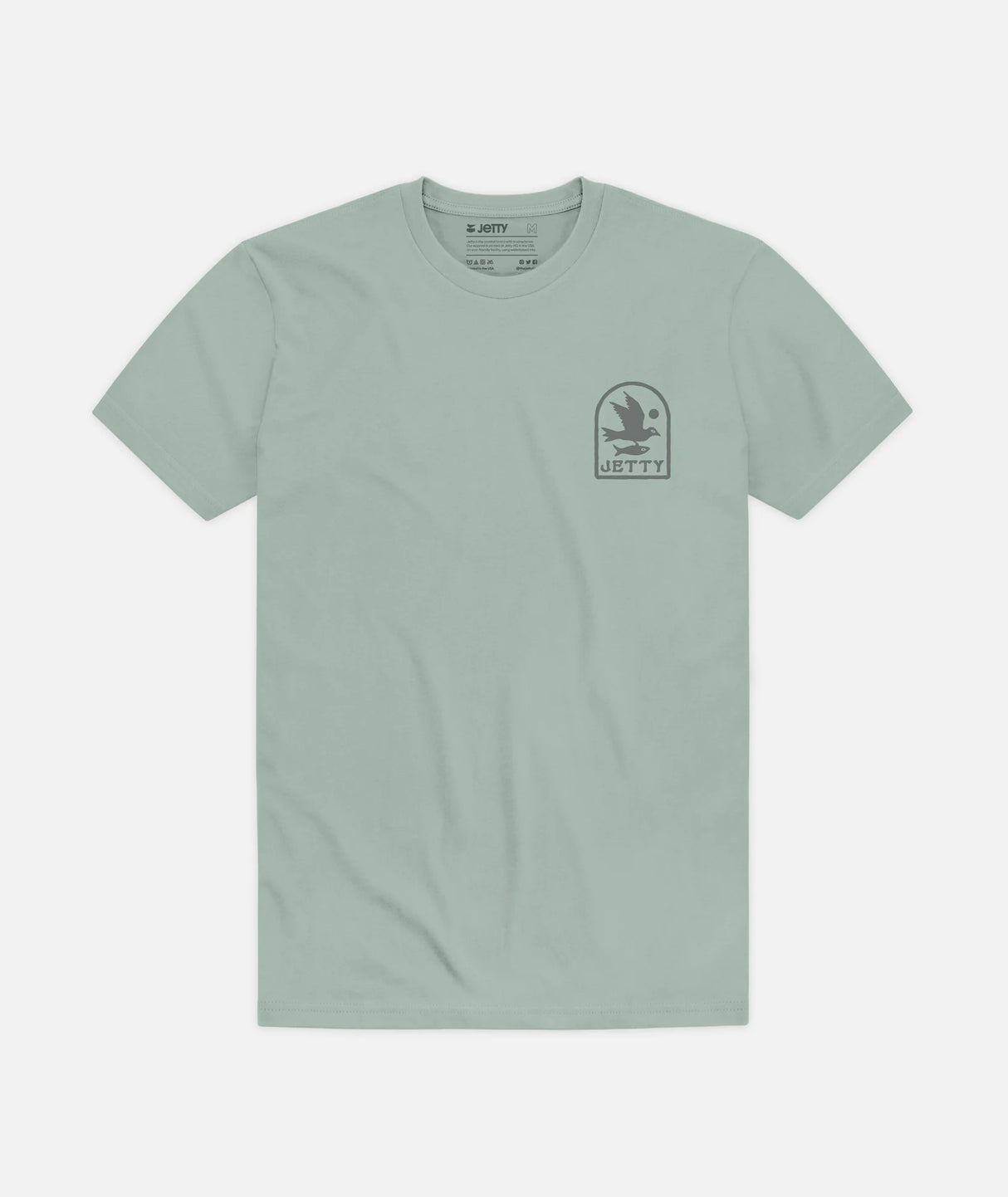 Jetty Men's Fish Finder Tee - Green