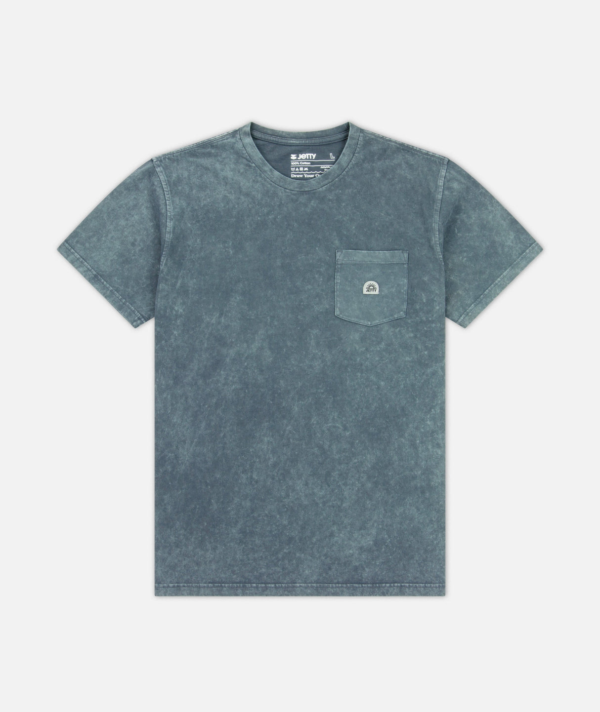 Jetty Tanker Heavyweight Tee - Indigo