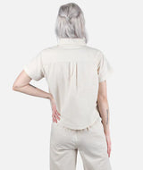 Jetty Cape Cod Jacquard Shirt - Cream