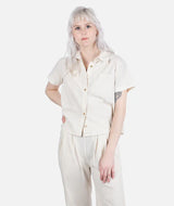 Jetty Cape Cod Jacquard Shirt - Cream