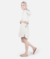 Jetty Women's Cornwall Jacquard Terry Dress - White