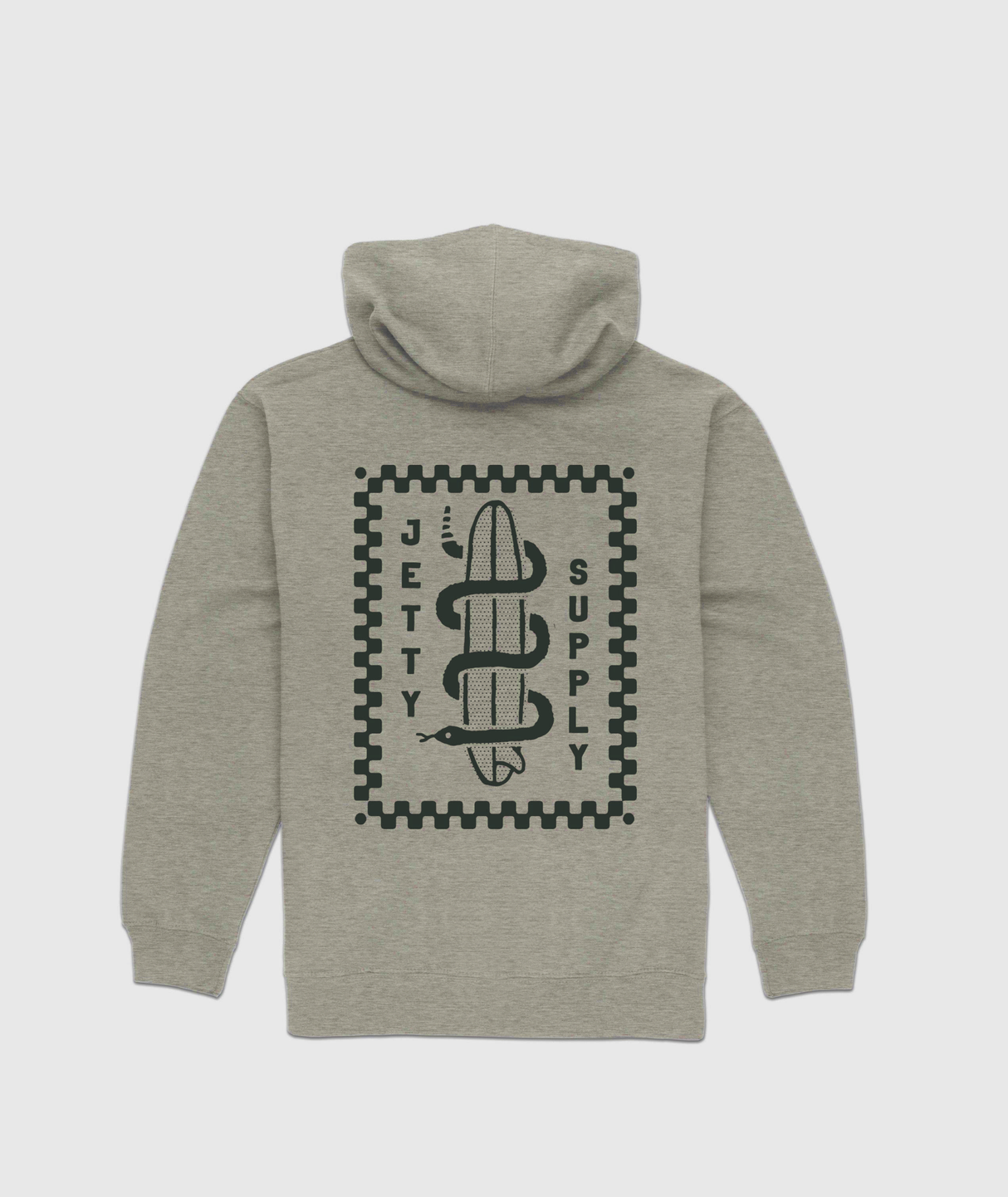 Jetty Snaker Hoodie - Grey