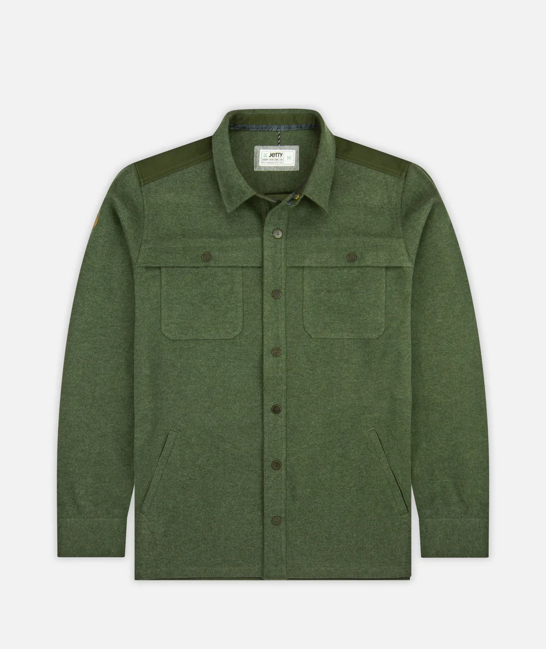 Jetty Maverick Jacshirt - Military Green