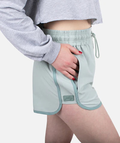 Jetty Ventnor Active Shorts - Sage Green