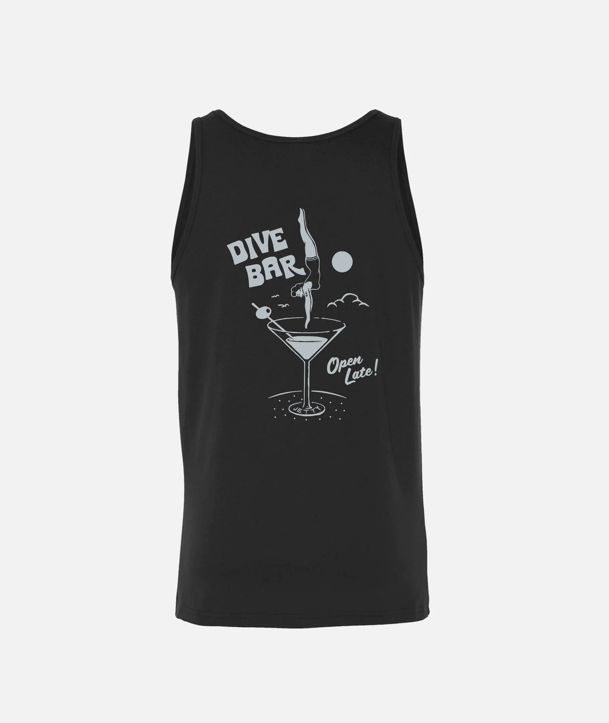 Jetty Dive Bar Tank - Black