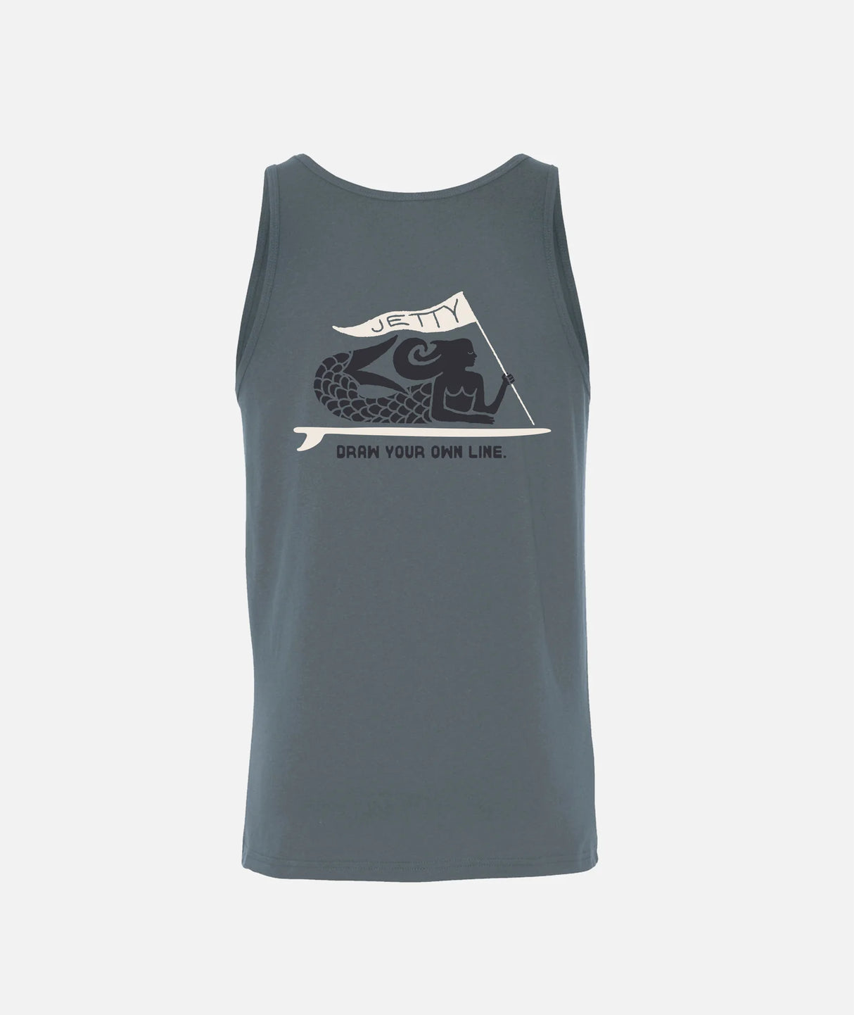 Jetty Banner Tank - Indigo