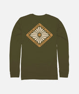 Jetty Men's Flare Long Sleeve -  Military Green