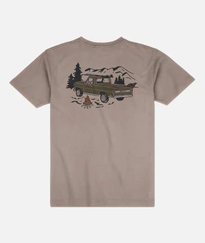 Jetty Pickup Tee - Cinder