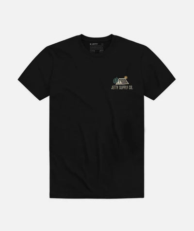 Jetty The Elements Tee - Black