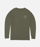 Jetty Breakers Crewneck - Army
