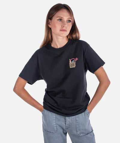 Jetty Market Tee - Charcoal