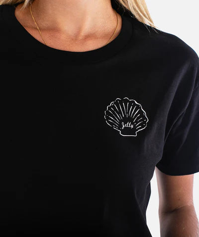 Jetty Pearl Tee - Black