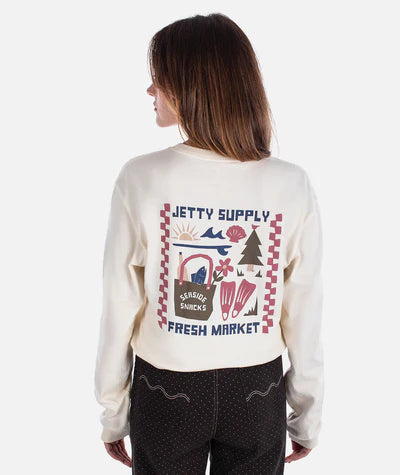 Jetty Market Long Sleeve - Natural