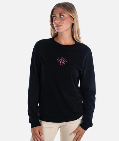 Jetty Sunsets Long Sleeve - Black