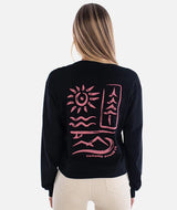 Jetty Sunsets Long Sleeve - Black