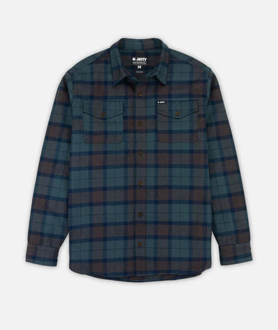 Jetty Breaker Flannel - Navy