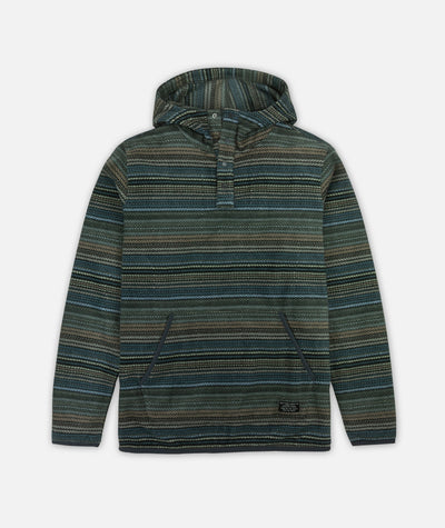 Jetty Quintin Fleece Hoodie - Charcoal
