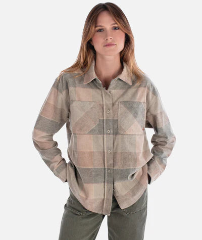 Jetty Alpine Corduroy Shirt - Mauve