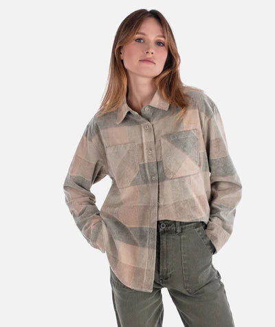 Jetty Alpine Corduroy Shirt - Mauve