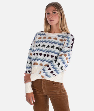 Jetty Crescent Sweater - Ivory