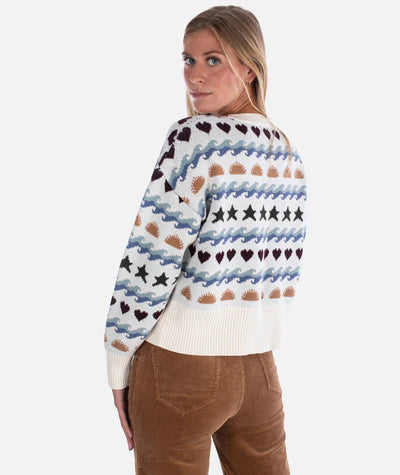 Jetty Crescent Sweater - Ivory