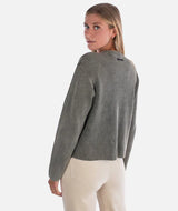 Jetty Sundrenched Crewneck Sweater - Olive
