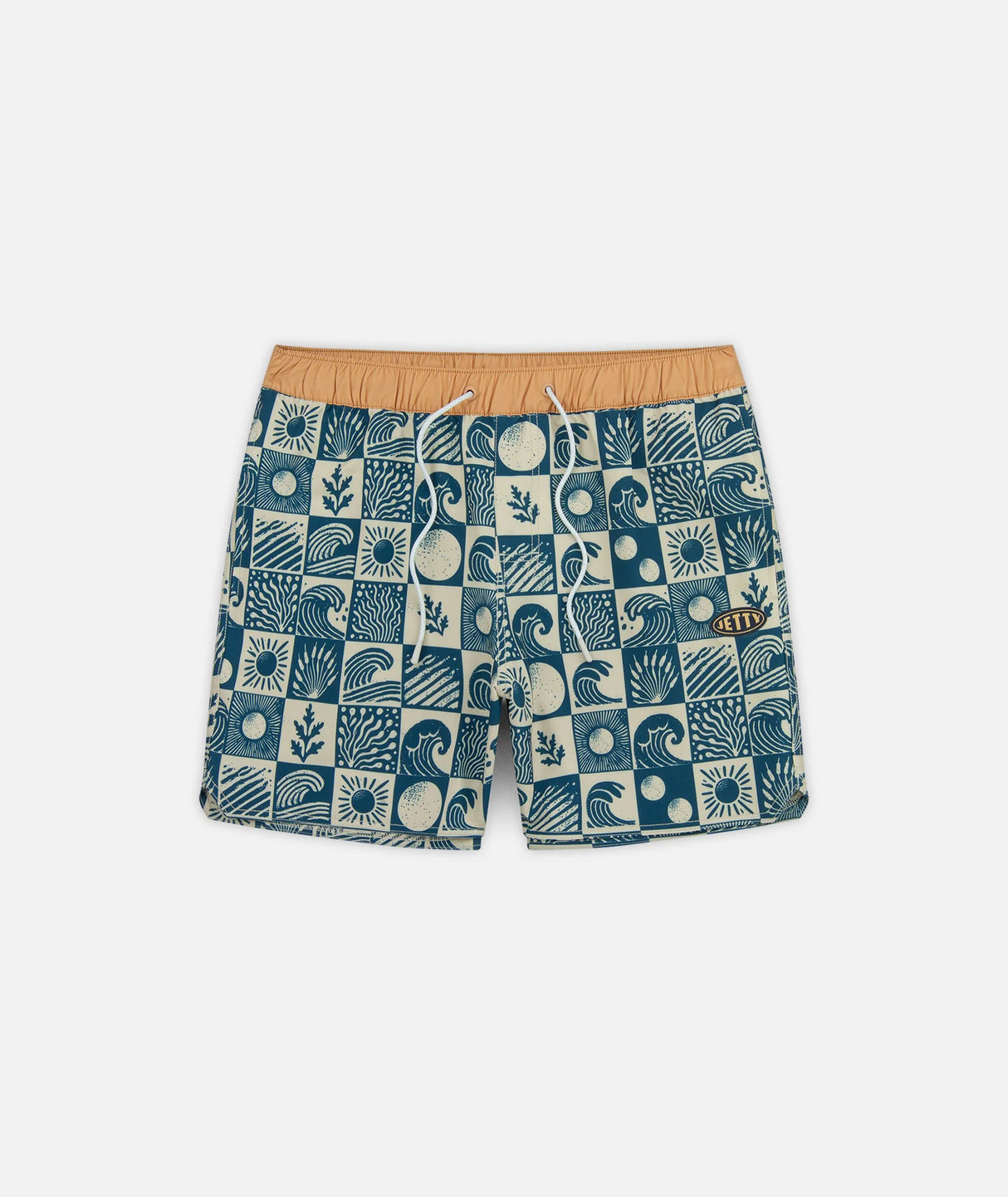 Jetty Bayside Volley Short - Oyster Blue
