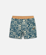 Jetty Bayside Volley Short - Oyster Blue