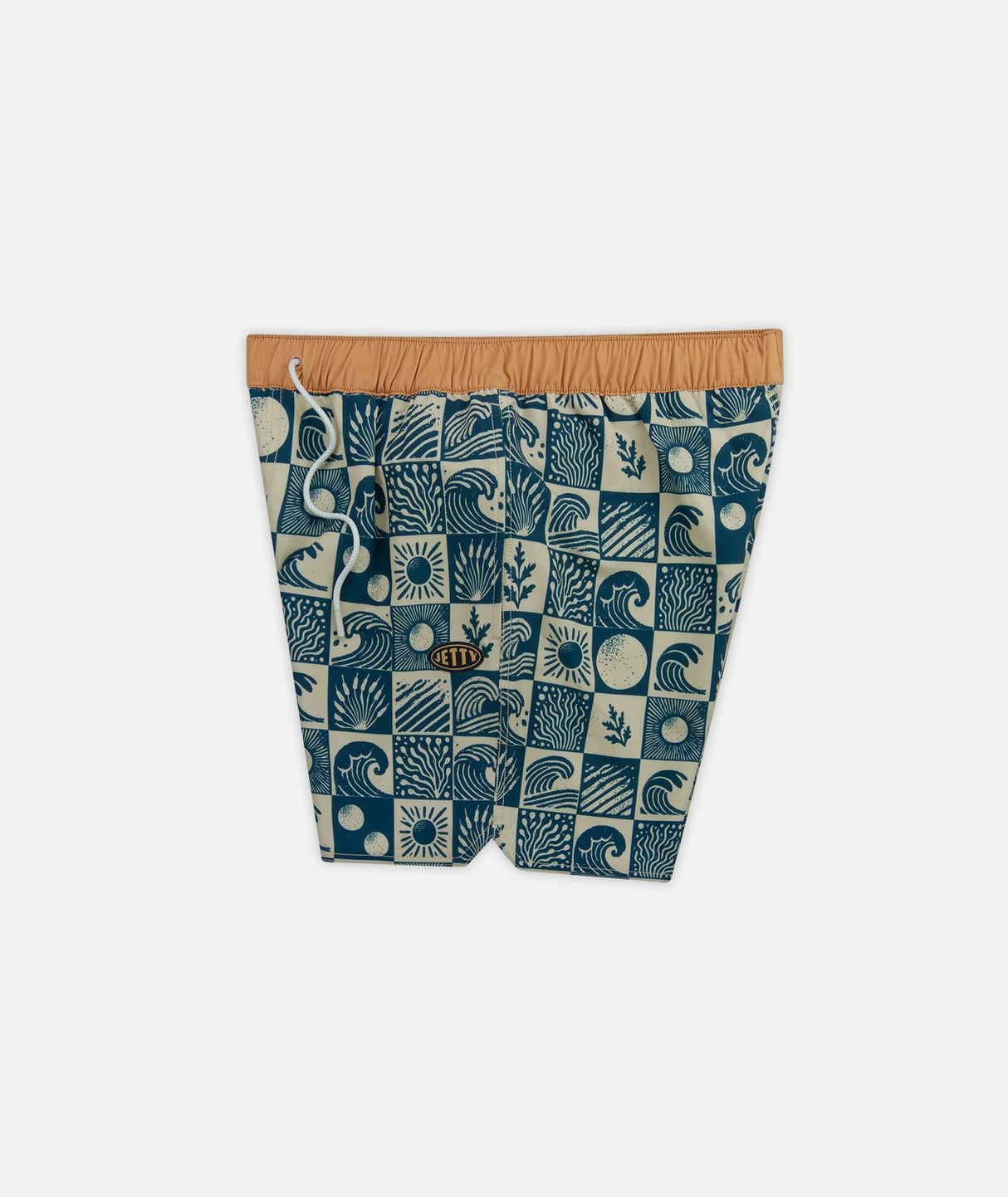 Jetty Bayside Volley Short - Oyster Blue