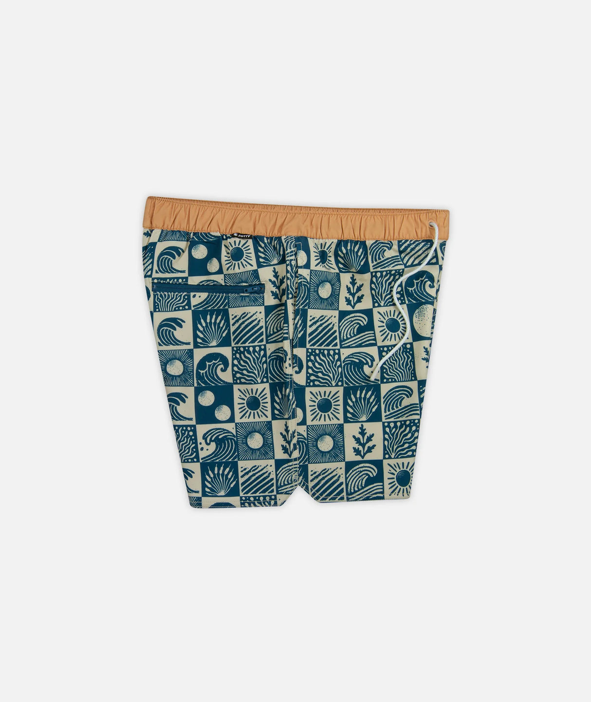 Jetty Bayside Volley Short - Oyster Blue