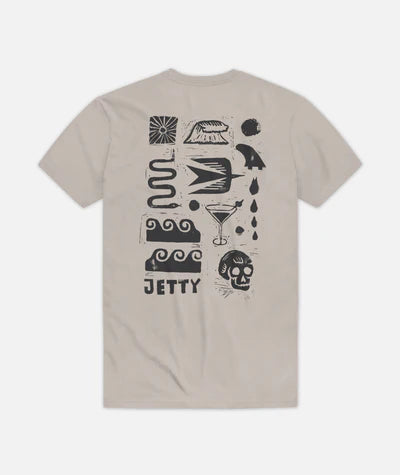 Jetty Runes Tee - Dust