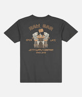 Jetty Raw Bar Tee - Black