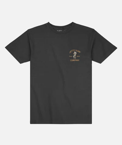 Jetty Raw Bar Tee - Black