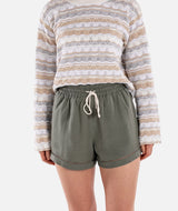 Jetty Dune Linen Short - Agave
