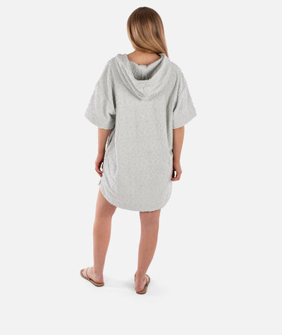 Jetty Women's Cornwall Jacquard Terry Dress - Fog