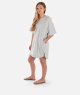Jetty Women's Cornwall Jacquard Terry Dress - Fog