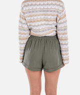 Jetty Dune Linen Short - Agave