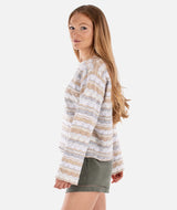 Jetty Lockwood Pointelle Sweater - Neutral
