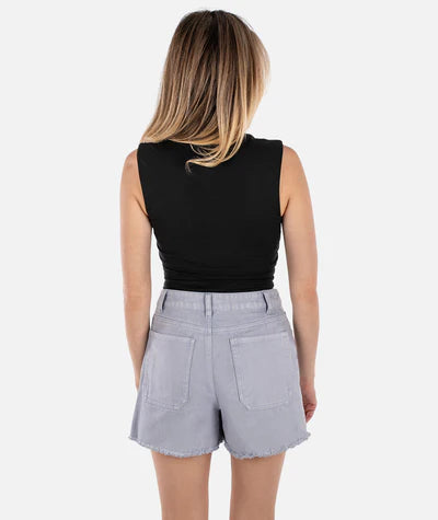 Jetty Mystic Rib Tank - Black