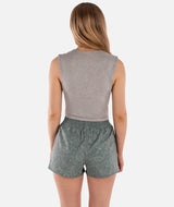 Jetty Mystic Rib Tank - Warm Gray