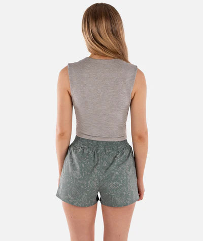 Jetty Mystic Rib Tank - Warm Gray