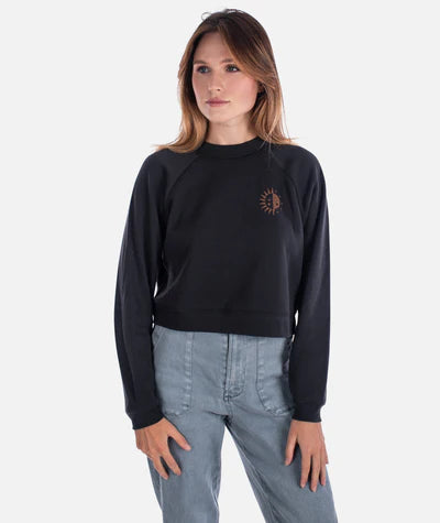 Jetty Dawn to Dust Crewneck - Charcoal