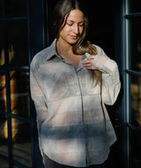 Jetty Alpine Corduroy Shirt - Mauve