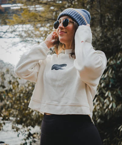 Jetty Breaking Barriers Crewneck - White