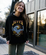 Jetty Whitecap Hoodie - Black