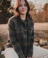 Jetty Anchor Flannel - Agave