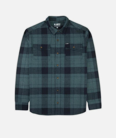 Jetty Breaker Flannel - Atlantic