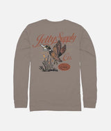 Jetty Quack Long Sleeve Tee - Cinder